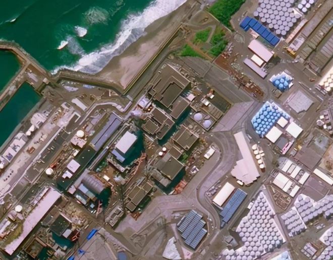中国卫星拍照被质疑太差福岛核污水被拍网友：一目了然(图3)
