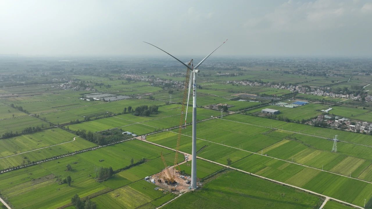 185米！金风科技刷新全球风电塔架高度纪录(图3)