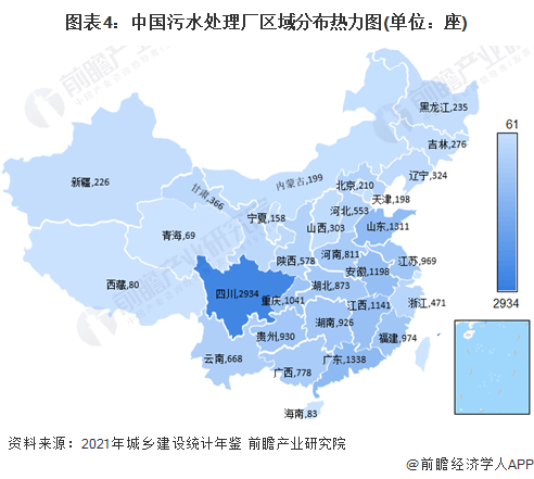 【干货】2023年中国污水处理行业产业链现状及市场竞争格局分析 四川省污水处理厂(图4)